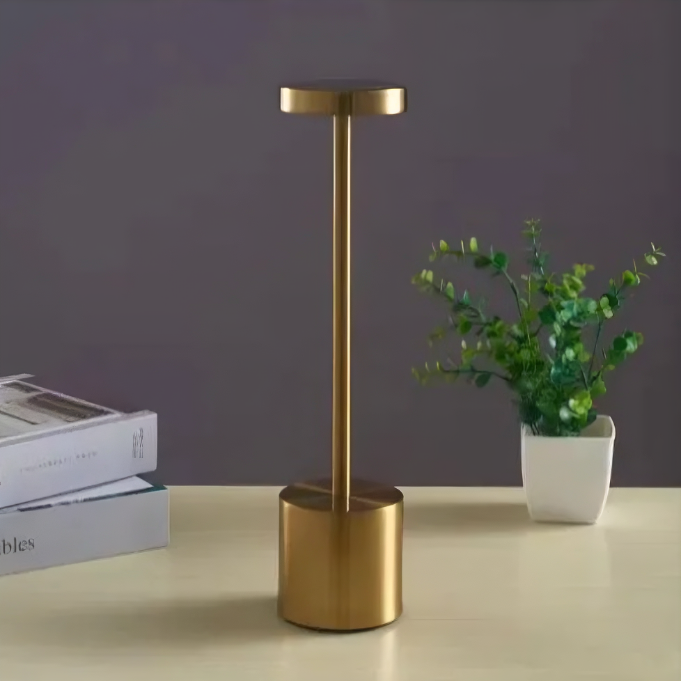 Aura Cordless Metallic Table Lamp